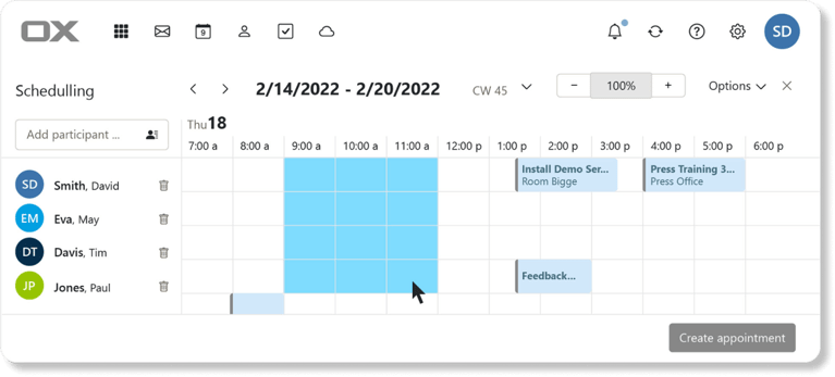 scheduling-view