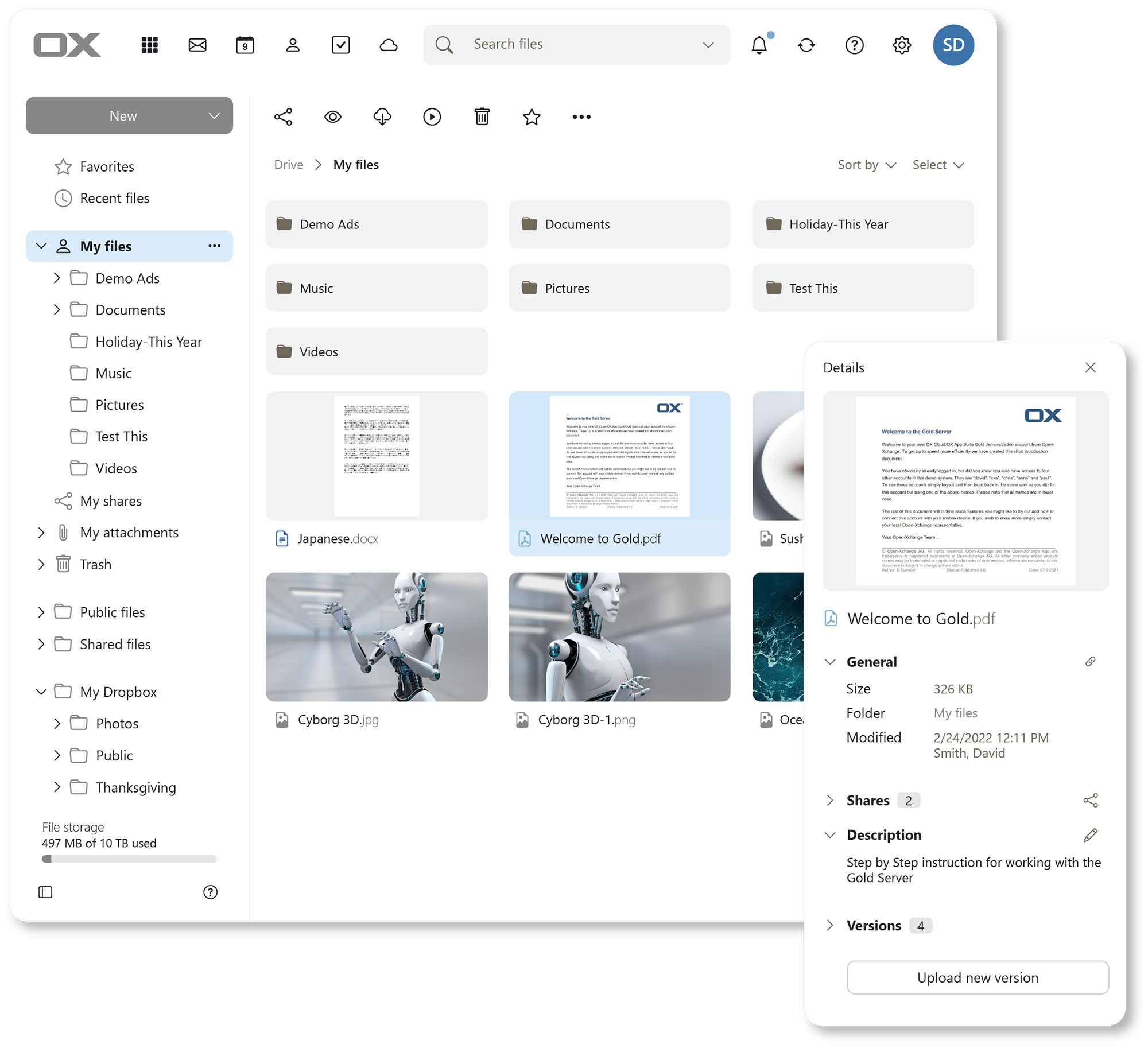 Access your files from anywhere